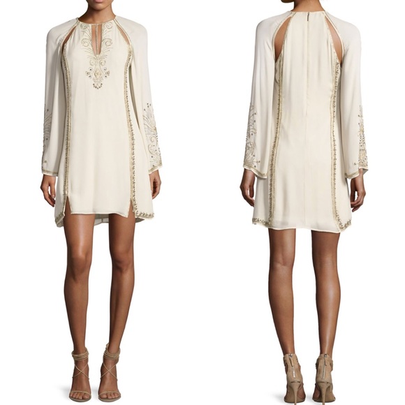 Haute Galaxy Cutout  Embellished Cocktail Dress - Picture 2 of 2